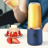 Mini Liquidificador Elétrico Automático Portátil, Copo Espremedor de Frutas. Faz sucos e bebidas smoothies com gelo.