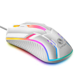 Mouse Gamer com fio USB Li Magnesium S1 E-Sports Luminous