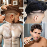 2022 Máquina elétrica profissional de cortar cabelo; barbeador recarregável; aparador de barba profissional.